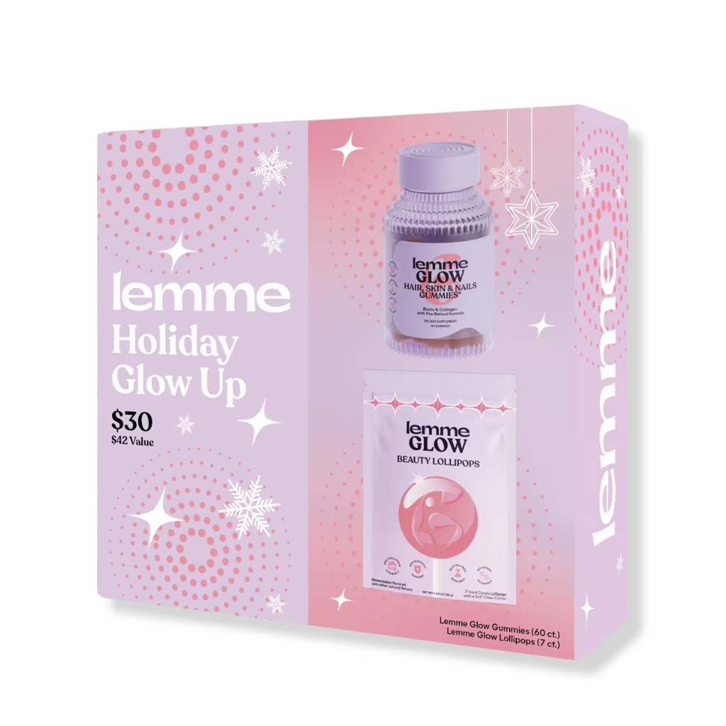 Holiday Glow Up Kit Gummies - Lemme