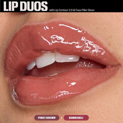 Juicy Bombshell Lip Duo Pink Kit - Huda Beauty