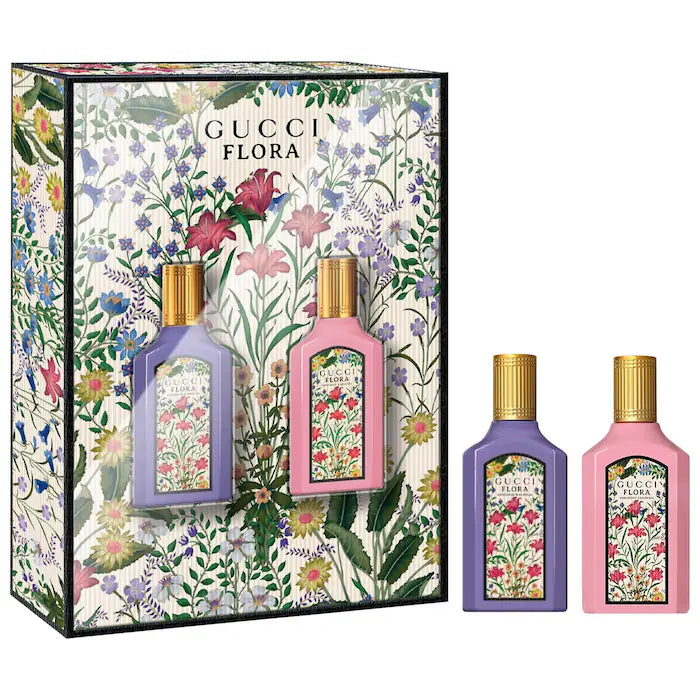 Gucci - Mini juego de perfumes Gorgeous Gardenia y Gorgeous Magnolia