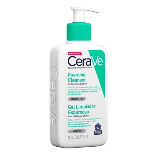 Cerave Gel Limpiador Espumoso 236 ml